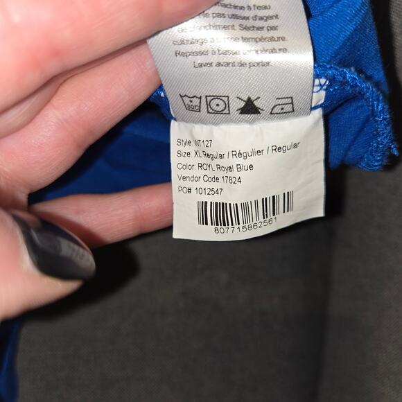 Landau Forward White Cross CRFT 3-Pocket V-Neck Rib Knit Top sz XL - Picture 6 of 6